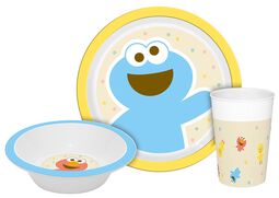 Friend - Children’s toy tableware set, Sesame Street, Set colazione