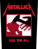 Kill 'Em All, Metallica, Toppa schiena