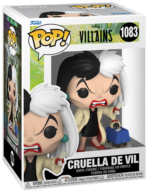 Cruella de Vil vinyl figurine no. 1083