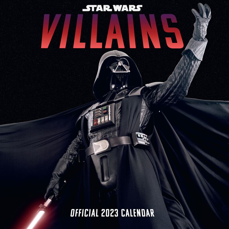 Villains - 2023 wall calendar