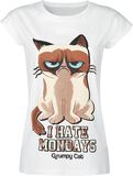 I Hate Mondays, Grumpy Cat, T-Shirt