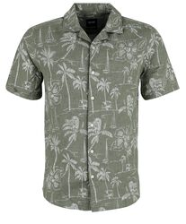 ONSCaiden Reg Hawaii AOP Linen, ONLY and SONS, Camicia Maniche Corte