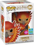 SDCC 2019 - Fawkes (Flocked)  Vinyl Figure 84, Harry Potter, Funko Pop!