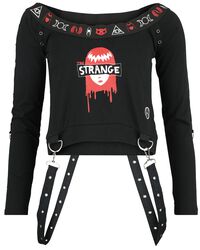 Gothicana X Emily the Strange long sleeve, Gothicana by EMP, Maglia Maniche Lunghe