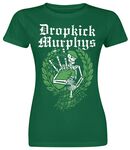 Skeleton Piper, Dropkick Murphys, T-Shirt