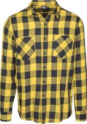 Checked Flannel Shirt, Urban Classics, Camicia in flanella