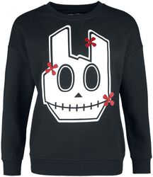 Jumper with skull rock hand, EMP Stage Collection, Felpa