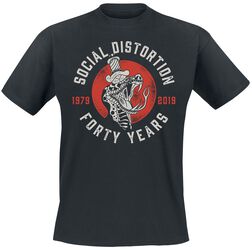 Forty Years Cobra, Social Distortion, T-Shirt