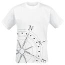4 - Compass, Uncharted, T-Shirt