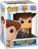 4- Sheriff Woody Vinyl Figure 522, Toy Story, Funko Pop!