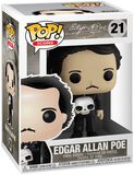 Edgar Allan Poe Edgar Allan Poe (Icons) vinyl figurine no. 21, Edgar Allan Poe, Funko Pop!