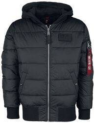 MA-1 ZH Back Print Puffer FD, Alpha Industries, Giacca invernale