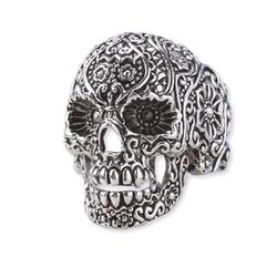 Ornament Skull, etNox hard and heavy, Anello