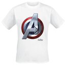 Age Of Ultron - Captain America Logo, Avengers, T-Shirt
