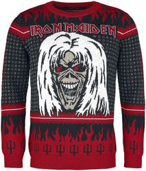 Holiday Sweater 2022, Iron Maiden, Christmas jumper