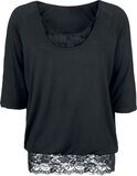 Under Lace, Black Premium by EMP, T-Shirt