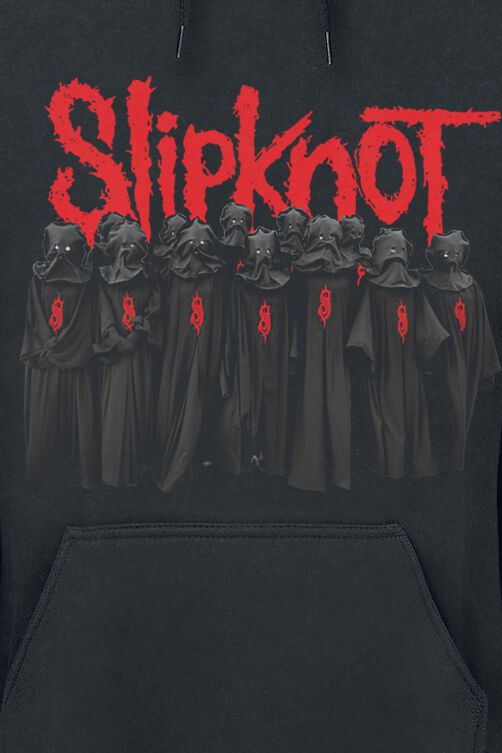 "Felpa Con Cappuccio Slipknot 'All Out Life' Uomo: Nero, Taglia S, 80% Cotone 20% Poliestere"