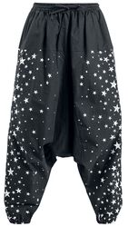 Harem trousers with print, RED by EMP, Pantaloni