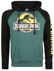 Logo - Park ranger, Jurassic Park, Felpa con cappuccio
