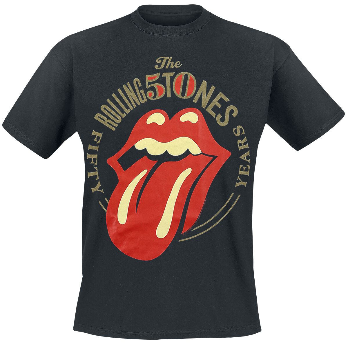50 Years The Rolling Stones T-Shirt EMP