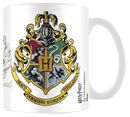 Hogwarts - House Crest, Harry Potter, Tazza