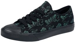 Sneakers with Butterfly Print, Gothicana by EMP, Sneaker