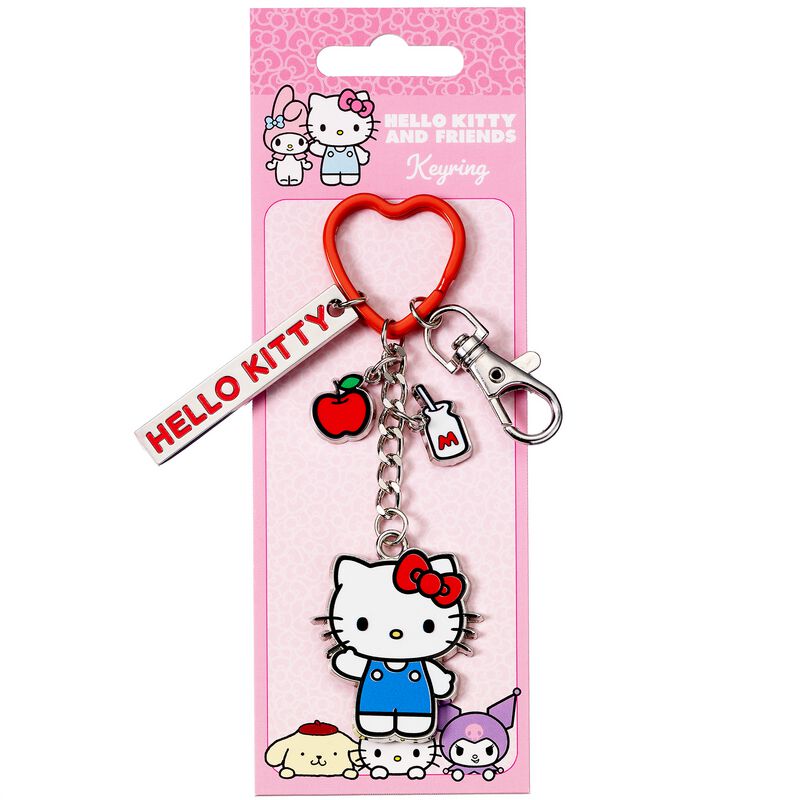 Portachiavi In PVC Hello Kitty – Morbido E Colorato Con Licenza Ufficiale - 5