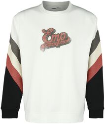 Jumper with old-school EMP logo, EMP Stage Collection, Felpa