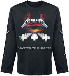 Master Of Puppets, Metallica, Maglia Maniche Lunghe