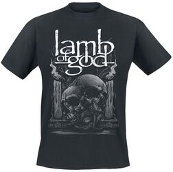 Lamb Of God T Shirt Enough Is Enough Band Logo Nuovo Ufficiale Uomo Nero - Foto 8