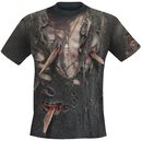 Zombie Wrap, Spiral, T-Shirt