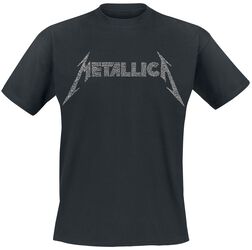 40th Anniversary Songs Logo, Metallica, T-Shirt