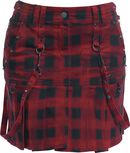 Studded Skirt, Black Premium by EMP, Minigonna