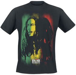 Stare Paint Stripe, Bob Marley, T-Shirt