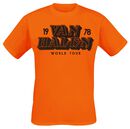 Tour 1978, Van Halen, T-Shirt