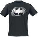 Logo Mono Distressed, Batman, T-Shirt