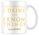 I Drink And I Know Things, Game Of Thrones, Tazza