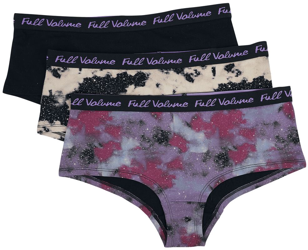 Multi-Colour Panty Set with Galaxy Print