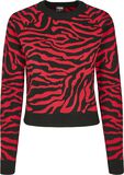 Ladies Short Tiger Sweater, Urban Classics, Felpa