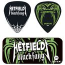 Dunlop - Hetfield Black Fang Pick Tin, Metallica, Set di plettri