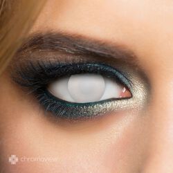 Chromaview Blind White Daily Disposable Contact Lenses, Chromaview, Lenti a contatto