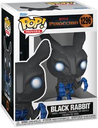 Black Rabbit vinyl figurine no. 1296, Pinocchio, Funko Pop!