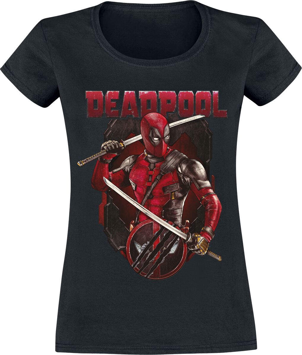 Camiseta chica Deadpool Unicorn por 17,25€ - Qué Friki