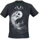 Ying Yang Skulls, Spiral, T-Shirt