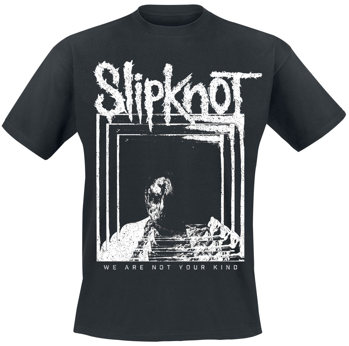 Slipknot We Are Not Your Kind Logo T-Shirt for Men in Black