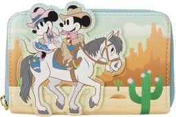 Loungefly - Wild West Mickey & Minnie, Mickey Mouse, Portafoglio