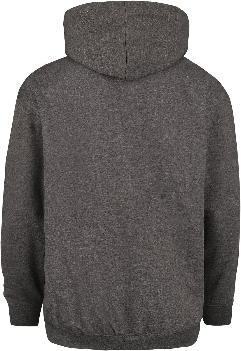 Nirvana In Utero Donna Felpa con Cappuccio Nero L 50% Cotone, 50% Poliestere Slim Fit