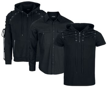 Nike Sportswear Essential Felpa Donna Nero, Bianco Nike Sportswear Essential Felpa Donna Nero, Bianco