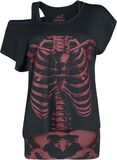 Skeleton Shirt, Full Volume by EMP, T-Shirt