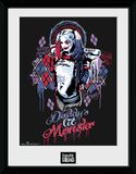 Harley Quinn - Daddy's Little Monster, Suicide Squad, Immagine con cornice